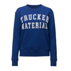 Floyd chenille cotton trucker sweatshirt Women Clothing Designers Remix 