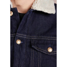 Load image into Gallery viewer, Fourteen Winter faux shearling denim jacket Men Clothing Won Hundred 
