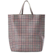 將圖片載入圖庫檢視器 Gigi checker leather tote bag Women bag Designers Remix 
