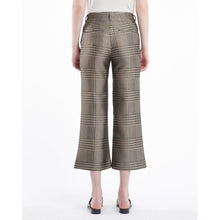 Load image into Gallery viewer, High jacquard side split wide pants Women Clothing Hope 
