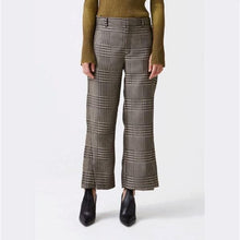 Load image into Gallery viewer, High jacquard side split wide pants Women Clothing Hope 
