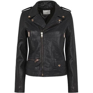 Hotel leather biker jacket Women Clothing Just Female XS 