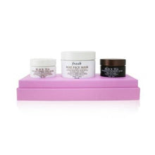 Load image into Gallery viewer, Face Mask Set: Rose Face Mask + Black Tea Firming Overnight Mask + Black Tea Instant Perfecting Mask
