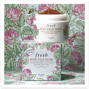 Limited-Edition Rose Face Mask