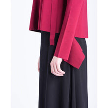 Load image into Gallery viewer, Imelda pussy-bow cutout blouse Women Clothing House of Dagmar 
