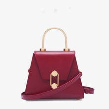 Load image into Gallery viewer, IRON LADY leather mini bag Women bag I AM NOT Red 
