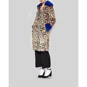 Jackie leopard faux fur coat Women Clothing Just Female 