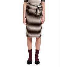 Load image into Gallery viewer, Jalyn stripe knitted pencil skirt Women Clothing Baum und Pferdgarten 
