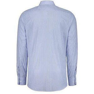 James Blue Stripe Combo Shirt Men Clothing Filippa K 