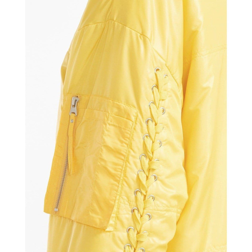 Jessa padded buffer oversize bomber jacket Women Clothing Designers Remix 34 