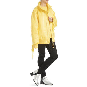 Jessa padded buffer oversize bomber jacket Women Clothing Designers Remix 