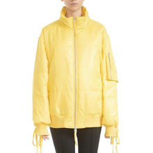 Load image into Gallery viewer, Jessa padded buffer oversize bomber jacket Women Clothing Designers Remix 
