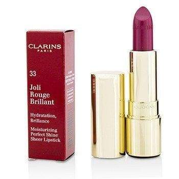 Joli Rouge Brillant (Moisturizing Perfect Shine Sheer Lipstick) - # 33 Soft Plum Makeup Clarins 
