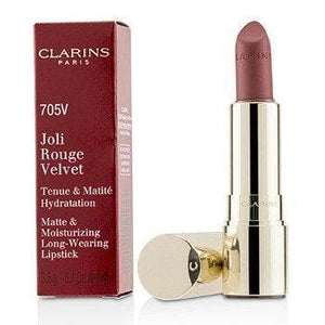 Joli Rouge Velvet (Matte & Moisturizing Long Wearing Lipstick) - # 705V Soft Berry Makeup Clarins 