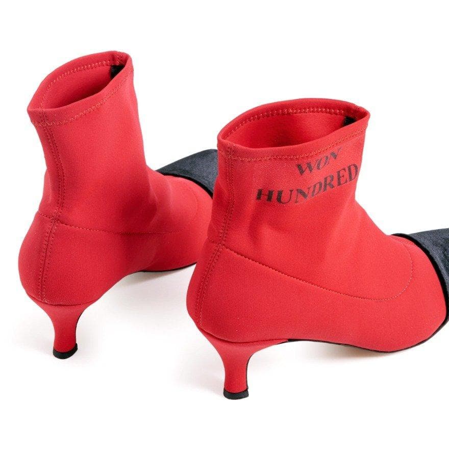 Kendall logo tight ankle boots WOMEN SHOES Won Hundred 36 