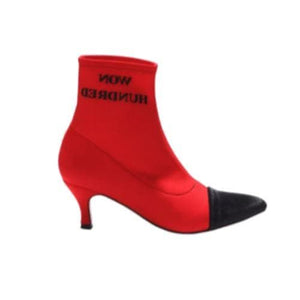 Kendall logo tight ankle boots WOMEN SHOES Won Hundred 