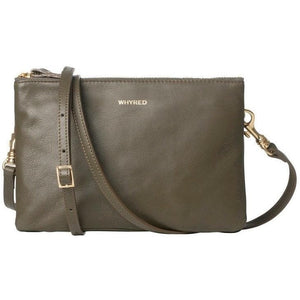 Kira mini olive leather shoulder bag BAGS Whyred 