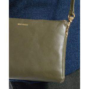 Kira mini olive leather shoulder bag BAGS Whyred O/S 