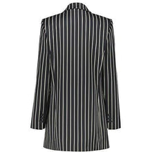 Load image into Gallery viewer, Laurent striped oversized blazer Women Clothing Just Female 
