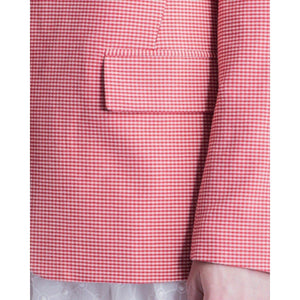 Leroy cotton checkered blazer Women Clothing Designers Remix 