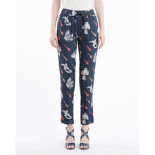 Load image into Gallery viewer, Lino printed drawstring trouser Women Clothing Hope 34 
