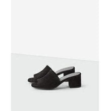 Load image into Gallery viewer, Loreen black suede heeled sandals WOMEN SHOES Filippa K 36 
