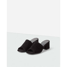 Load image into Gallery viewer, Loreen black suede heeled sandals WOMEN SHOES Filippa K 
