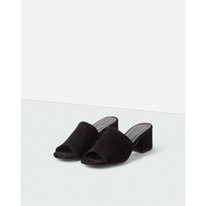 Loreen black suede heeled sandals WOMEN SHOES Filippa K 