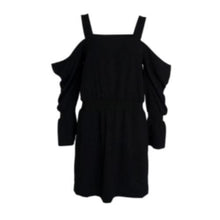 Load image into Gallery viewer, Luella dropped shoulder ruffled sleeves mini dress Women Clothing Designers Remix 

