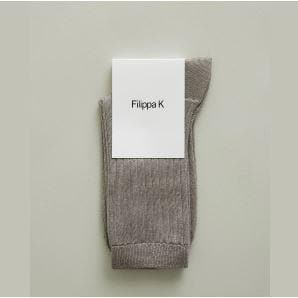 Lurex rib sock ACCESSORIES Filippa K 