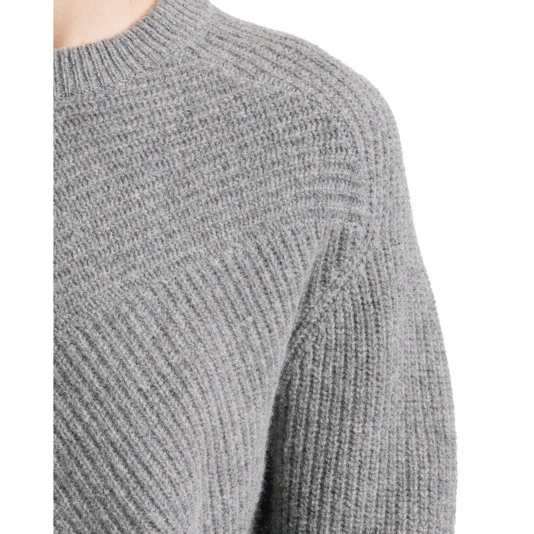 Lynx grey lambswool sweater Women Clothing Hope 34 