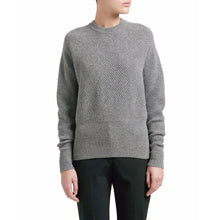 Load image into Gallery viewer, Lynx grey lambswool sweater Women Clothing Hope 

