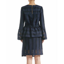 Load image into Gallery viewer, Madison silk mix lace peplum top Women Clothing Designers Remix 
