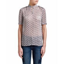 Load image into Gallery viewer, Marge paisley printed crepe blouse Women Clothing Baum und Pferdgarten 
