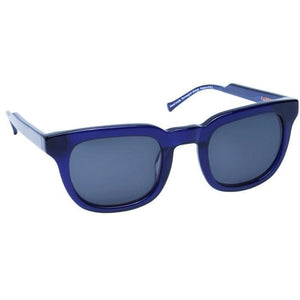 Material Boy royal blue shiny square frame acetate sunglasses ACCESSORIES Kaibosh O/S 