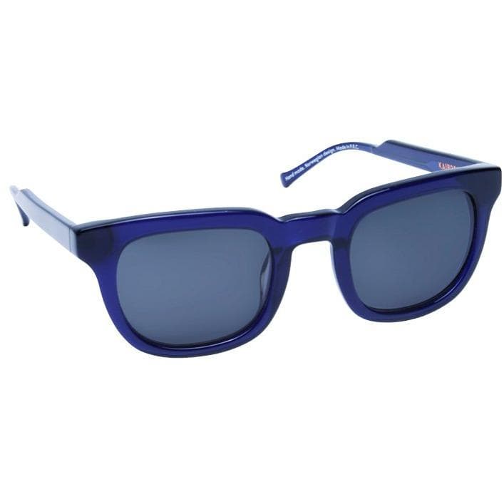 Material Boy royal blue shiny square frame acetate sunglasses ACCESSORIES Kaibosh O/S 