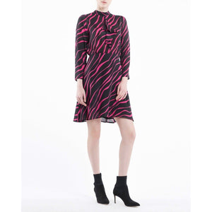 Matilda zebra print mini dress Women Clothing Won Hundred 