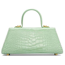 Load image into Gallery viewer, Mini croc-effect leather tote Women bag I AM NOT 
