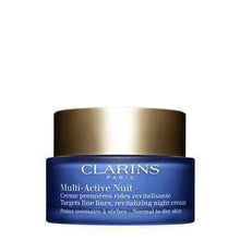 Load image into Gallery viewer, Multi-Active Night Targets Fine Lines Revitalizing Night Cream - For Normal To Dry Skin Skincare Clarins 
