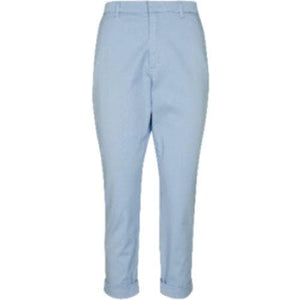 News blue cotton trouser Women Clothing Hope 