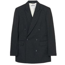 Load image into Gallery viewer, Nite classic wool double-breasted blazer Women Clothing Hope 34 
