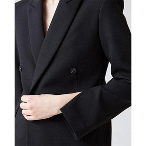 Nite classic wool double-breasted blazer Women Clothing Hope 