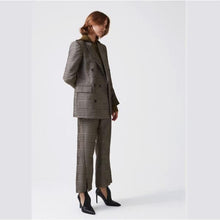 Load image into Gallery viewer, Nite jacquard checked blazer Women Clothing Hope 
