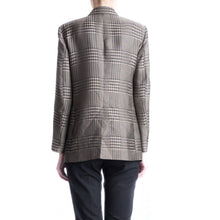 Load image into Gallery viewer, Nite jacquard checked blazer Women Clothing Hope 
