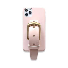 將圖片載入圖庫檢視器 Nude pink leather buckle iPhone case ACCESSORIES DTSTYLE 
