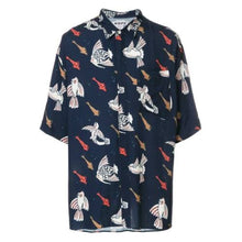 Load image into Gallery viewer, ocean print short sleeves shirt Men Clothing Hope 
