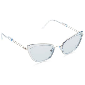 Oh Behave! Lucy blue cat-eye acetate and silver tone sunglasses ACCESSORIES Kaibosh O/S 