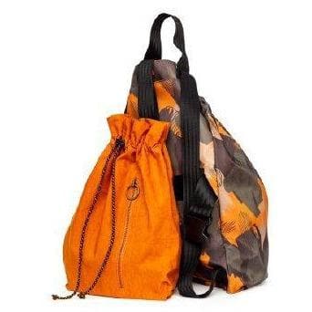 Pack printed nylon pouch backpack BAGS Hope Orange 