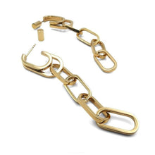 Load image into Gallery viewer, PATH 14-karats gold double chain tassel earrings Women Jewellery ALP Jewelry 

