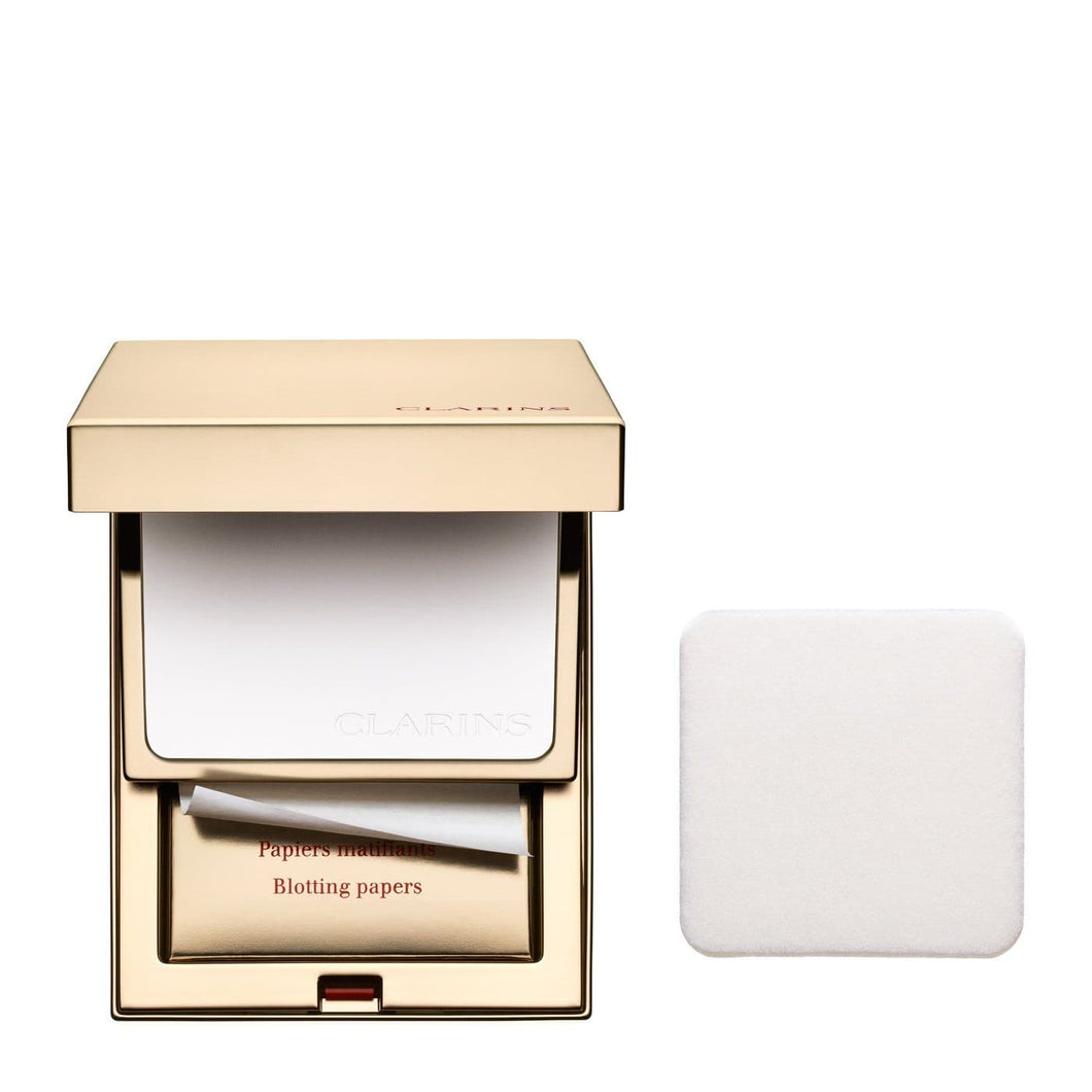 Pore Perfecting Matifying Kit with Blotting Papers Makeup Clarins 